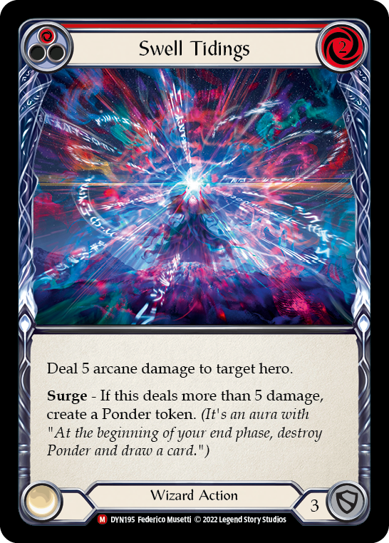 Swell Tidings [DYN195] (Dynasty)  Rainbow Foil | L.A. Mood Comics and Games