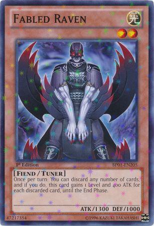 Fabled Raven [BP01-EN205] Starfoil Rare | L.A. Mood Comics and Games