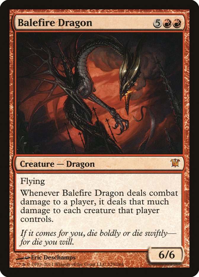 Balefire Dragon [Innistrad] | L.A. Mood Comics and Games