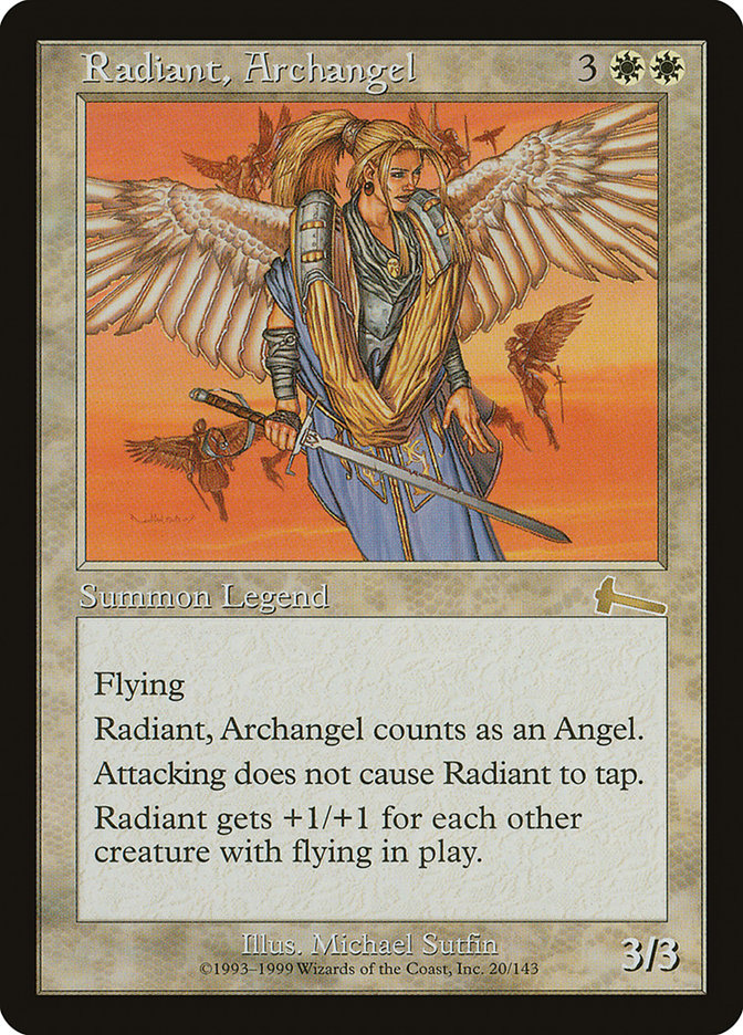 Radiant, Archangel [Urza's Legacy] | L.A. Mood Comics and Games
