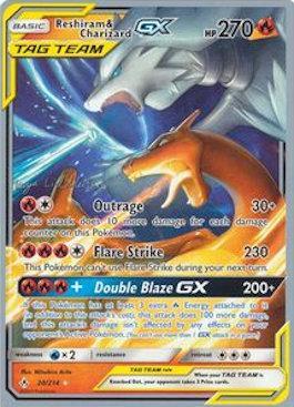 Reshiram & Charizard GX (20/214) (Fire Box - Kaya Lichtleitner) [World Championships 2019] | L.A. Mood Comics and Games