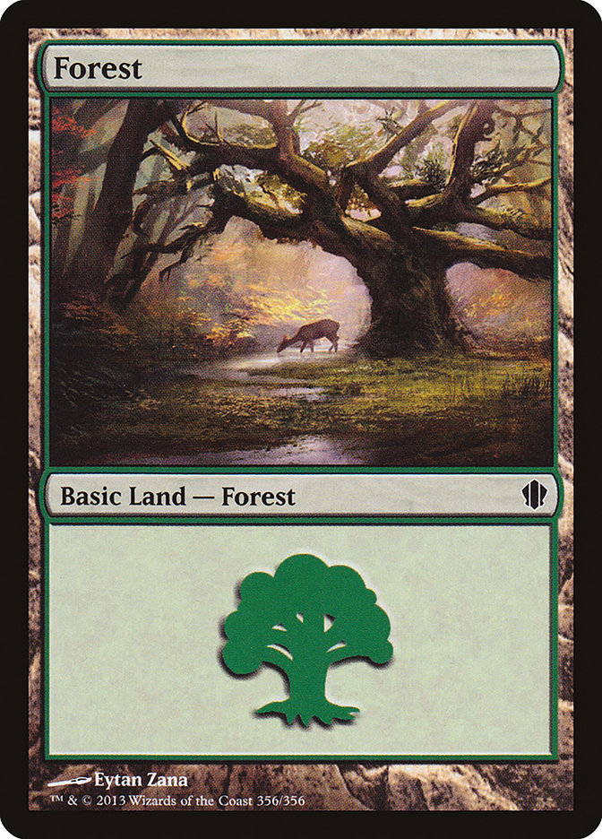 Forest (356) [Commander 2013] | L.A. Mood Comics and Games