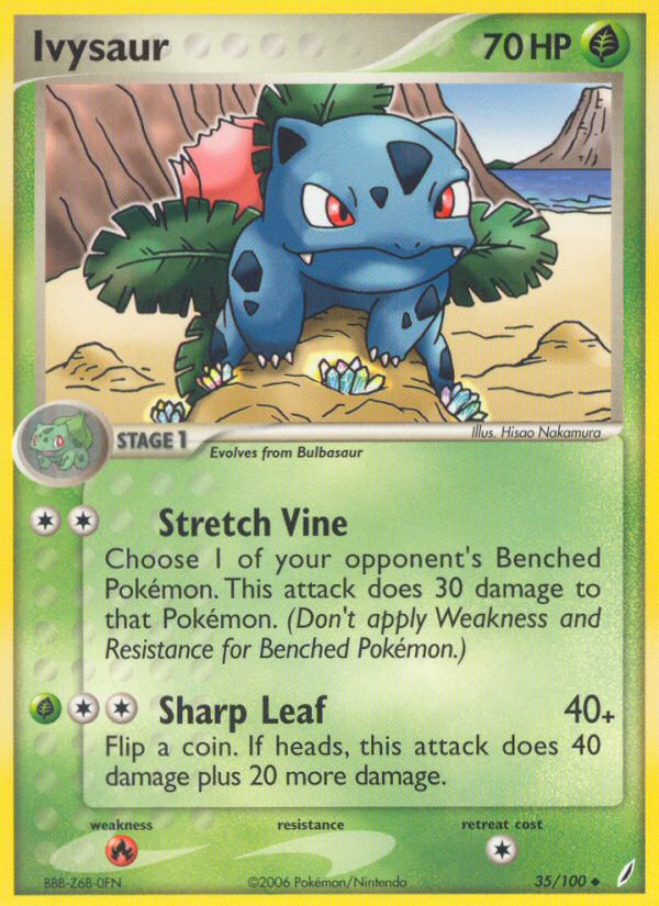 Ivysaur (35/100) [EX: Crystal Guardians] | L.A. Mood Comics and Games