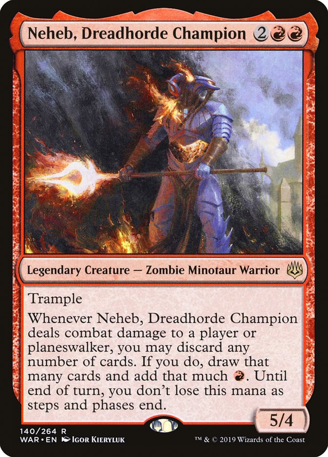 Neheb, Dreadhorde Champion [War of the Spark] | L.A. Mood Comics and Games
