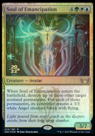 Soul of Emancipation [Streets of New Capenna Prerelease Promos] | L.A. Mood Comics and Games