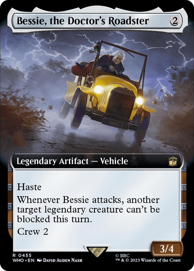 Bessie, the Doctor's Roadster (Extended Art) [Doctor Who] | L.A. Mood Comics and Games
