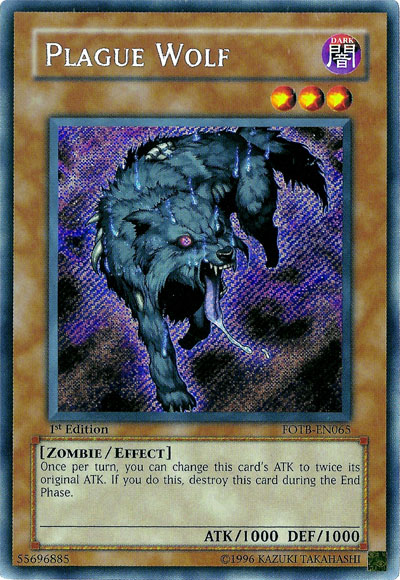 Plague Wolf [FOTB-EN065] Secret Rare | L.A. Mood Comics and Games