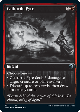 Cathartic Pyre [Innistrad: Double Feature] | L.A. Mood Comics and Games