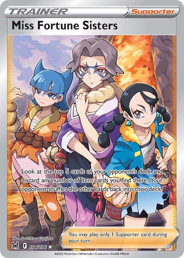Miss Fortune Sisters (194/196) [Sword & Shield: Lost Origin] | L.A. Mood Comics and Games