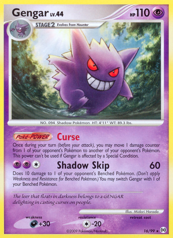 Gengar (16/99) [Platinum: Arceus] | L.A. Mood Comics and Games