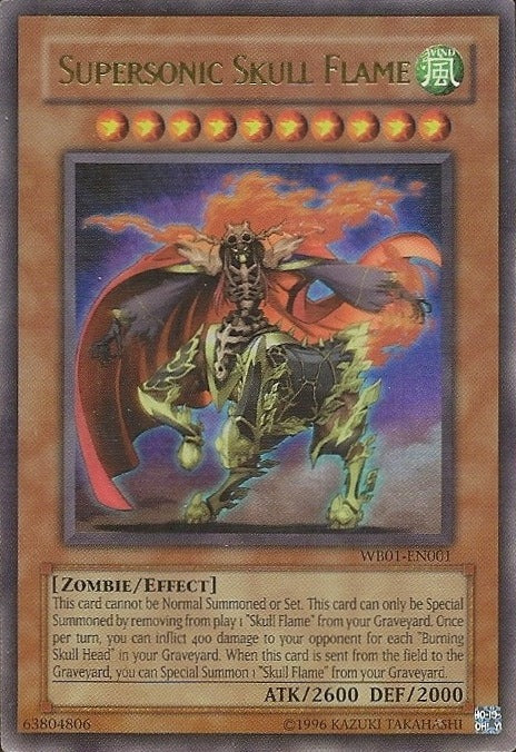 Supersonic Skull Flame [WB01-EN001] Super Rare | L.A. Mood Comics and Games