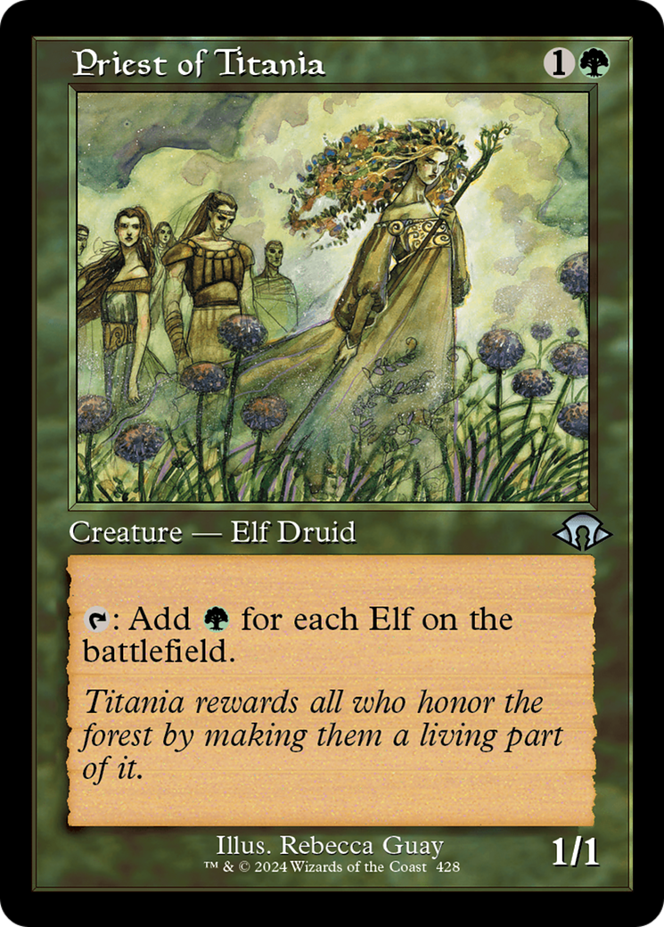 Priest of Titania (Retro) [Modern Horizons 3] | L.A. Mood Comics and Games