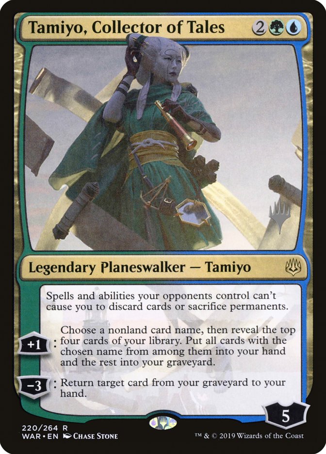 Tamiyo, Collector of Tales (Promo Pack) [War of the Spark Promos] | L.A. Mood Comics and Games