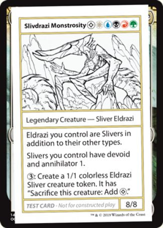 Slivdrazi Monstrosity (2021 Edition) [Mystery Booster Playtest Cards] | L.A. Mood Comics and Games