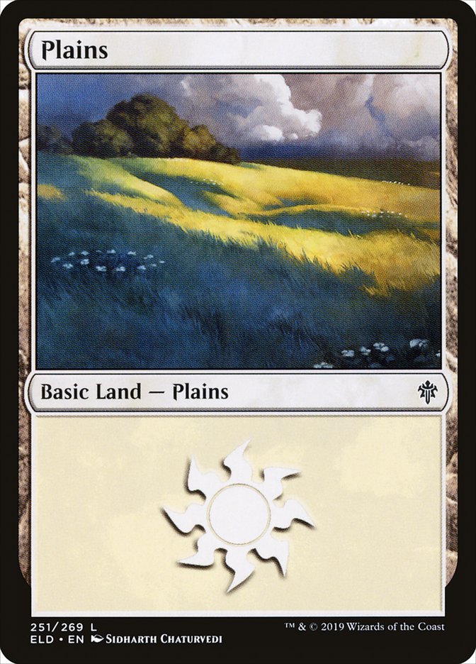 Plains (251) [Throne of Eldraine] | L.A. Mood Comics and Games