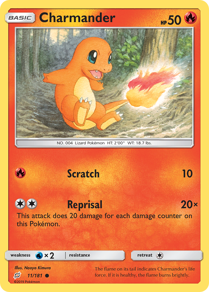 Charmander (11/181) [Sun & Moon: Team Up] | L.A. Mood Comics and Games