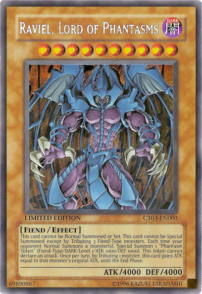 Raviel, Lord of Phantasms [CT03-EN003] Secret Rare | L.A. Mood Comics and Games