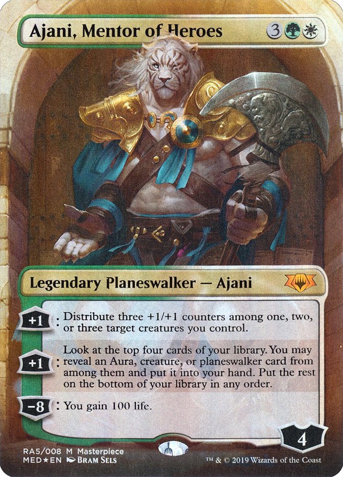 Ajani, Mentor of Heroes [Mythic Edition] | L.A. Mood Comics and Games