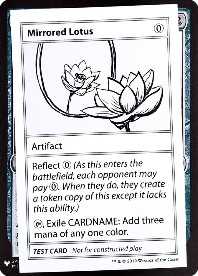 Mirrored Lotus [Mystery Booster Playtest Cards] | L.A. Mood Comics and Games