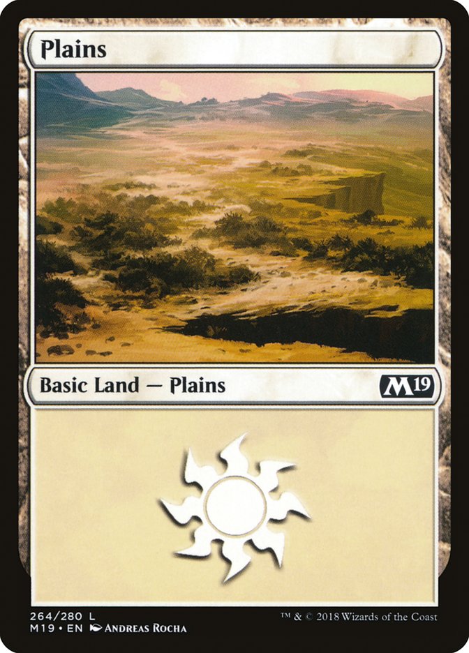 Plains (264) [Core Set 2019] | L.A. Mood Comics and Games