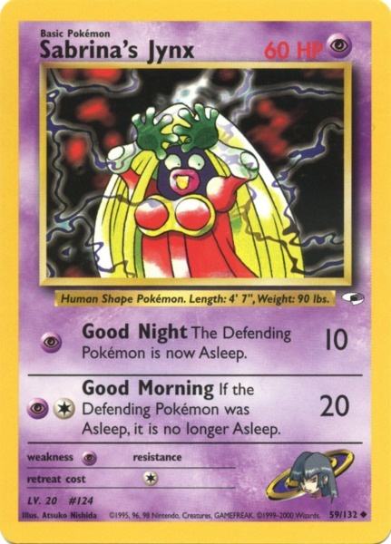 Sabrina's Jynx (59/132) [Gym Heroes Unlimited] | L.A. Mood Comics and Games