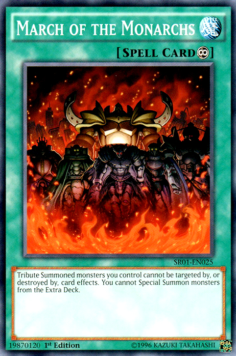 March of the Monarchs [SR01-EN025] Common | L.A. Mood Comics and Games