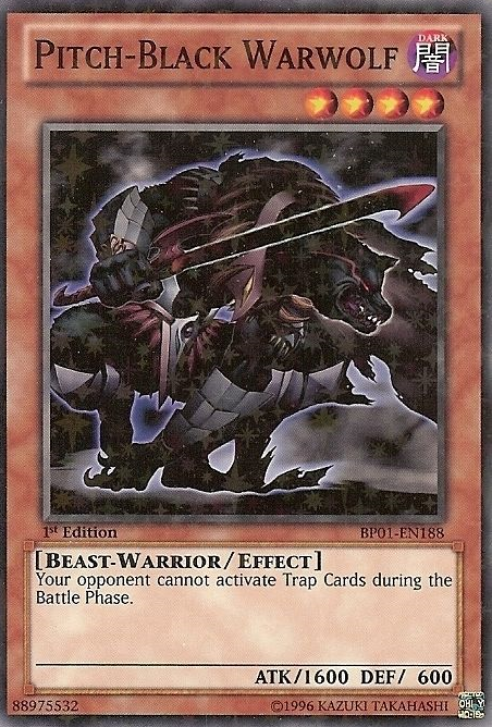 Pitch-Black Warwolf [BP01-EN188] Starfoil Rare | L.A. Mood Comics and Games