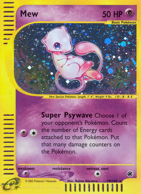 Mew (19/165) [Expedition: Base Set] | L.A. Mood Comics and Games