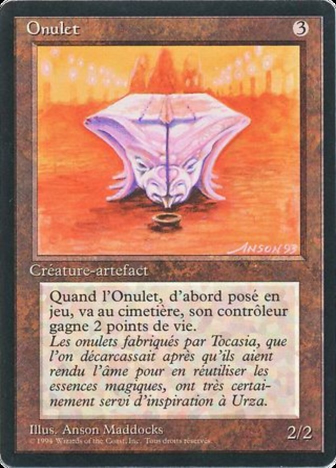 Onulet [Foreign Black Border] | L.A. Mood Comics and Games