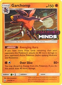 Garchomp (114/236) (Cosmos Holo) [Sun & Moon: Unified Minds] | L.A. Mood Comics and Games