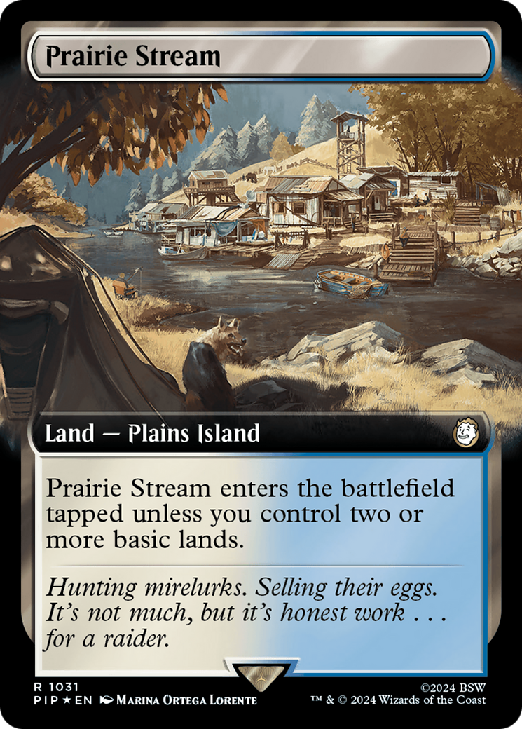 Prairie Stream (Extended Art) (Surge Foil) [Fallout] | L.A. Mood Comics and Games
