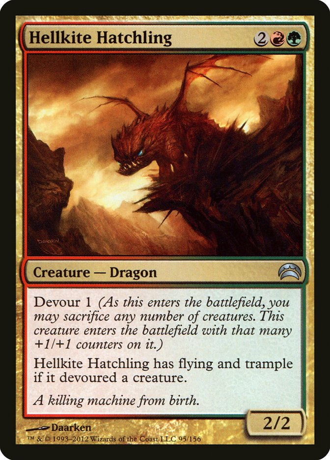 Hellkite Hatchling [Planechase 2012] | L.A. Mood Comics and Games