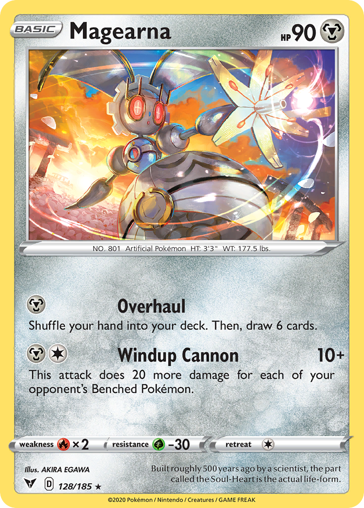 Magearna (128/185) (Theme Deck Exclusive) [Sword & Shield: Vivid Voltage] | L.A. Mood Comics and Games