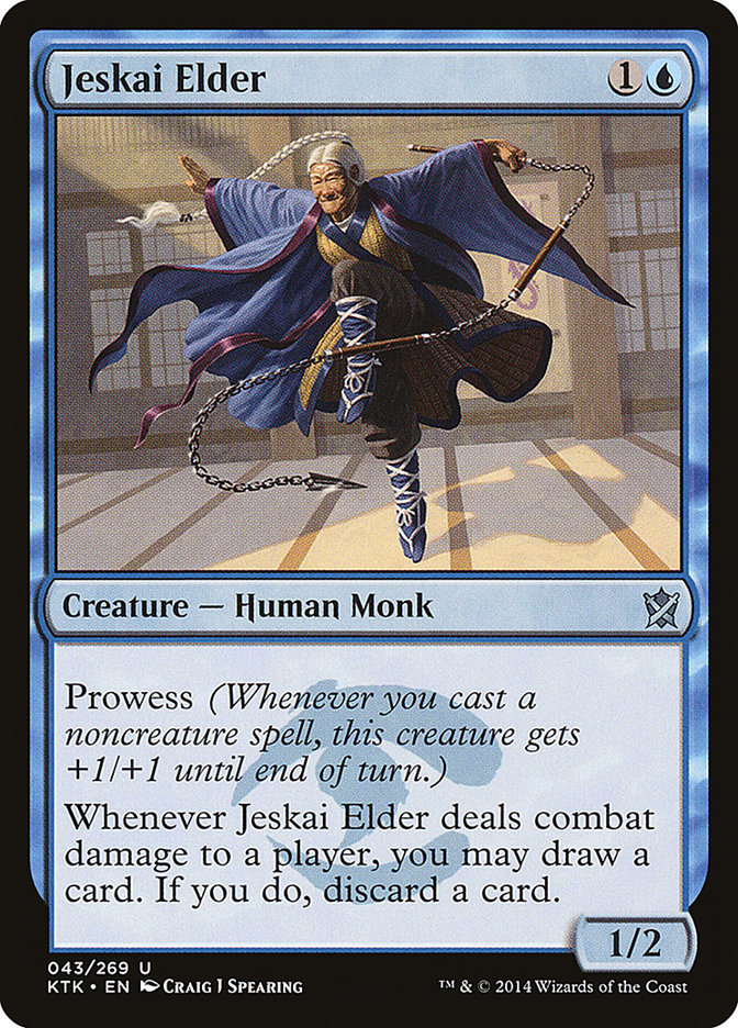 Jeskai Elder [Khans of Tarkir] | L.A. Mood Comics and Games