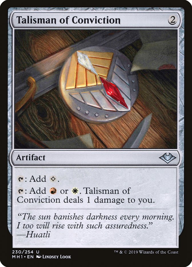 Talisman of Conviction [Modern Horizons] | L.A. Mood Comics and Games