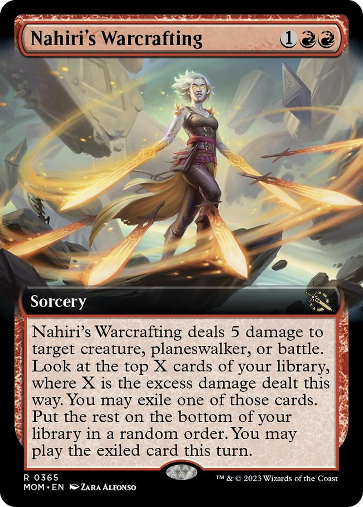 Nahiri's Warcrafting (Extended Art) [March of the Machine] | L.A. Mood Comics and Games