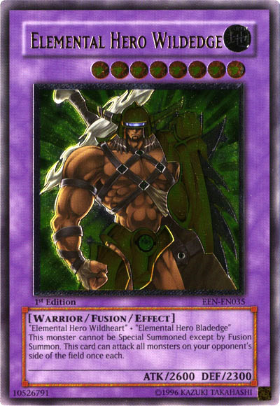 Elemental Hero Wildedge [EEN-EN035] Ultimate Rare | L.A. Mood Comics and Games