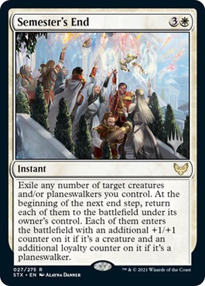 Semester's End (Promo Pack) [Strixhaven: School of Mages Promos] | L.A. Mood Comics and Games