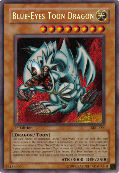 Blue-Eyes Toon Dragon [MRL-000] Secret Rare | L.A. Mood Comics and Games