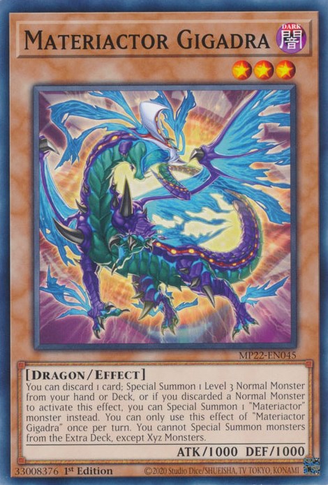 Materiactor Gigadra [MP22-EN045] Common | L.A. Mood Comics and Games