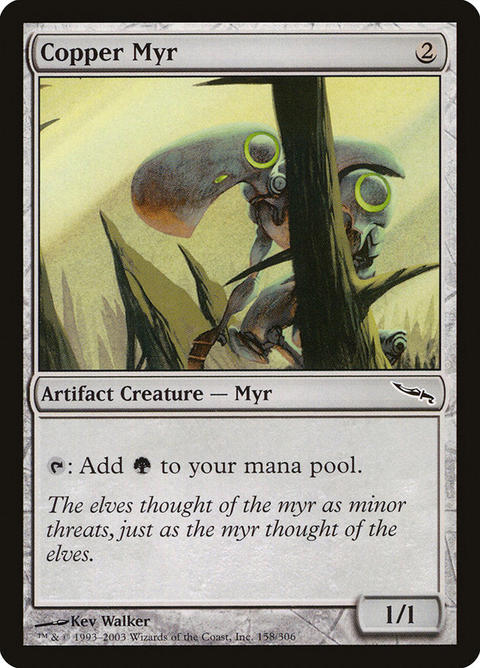 Copper Myr [Mirrodin] | L.A. Mood Comics and Games