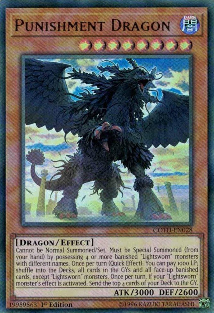 Punishment Dragon [COTD-EN028] Ultra Rare | L.A. Mood Comics and Games