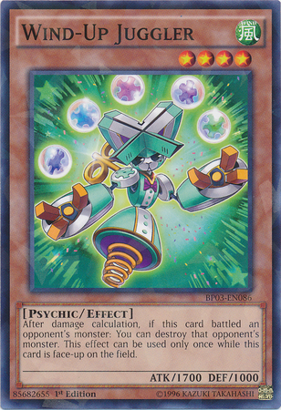 Wind-Up Juggler [BP03-EN086] Shatterfoil Rare | L.A. Mood Comics and Games