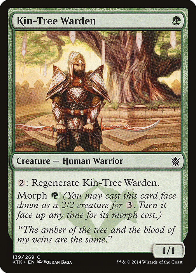Kin-Tree Warden [Khans of Tarkir] | L.A. Mood Comics and Games
