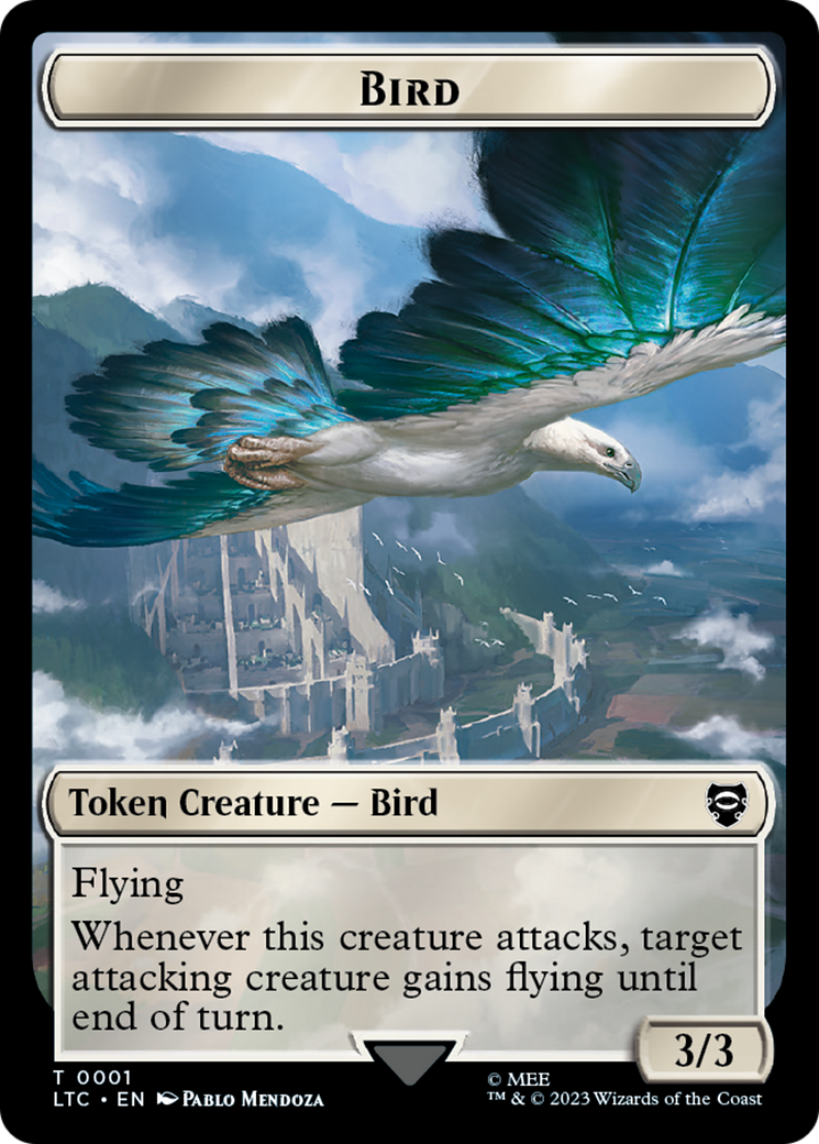 Bird // Goat Token [The Lord of the Rings: Tales of Middle-Earth Commander Tokens] | L.A. Mood Comics and Games