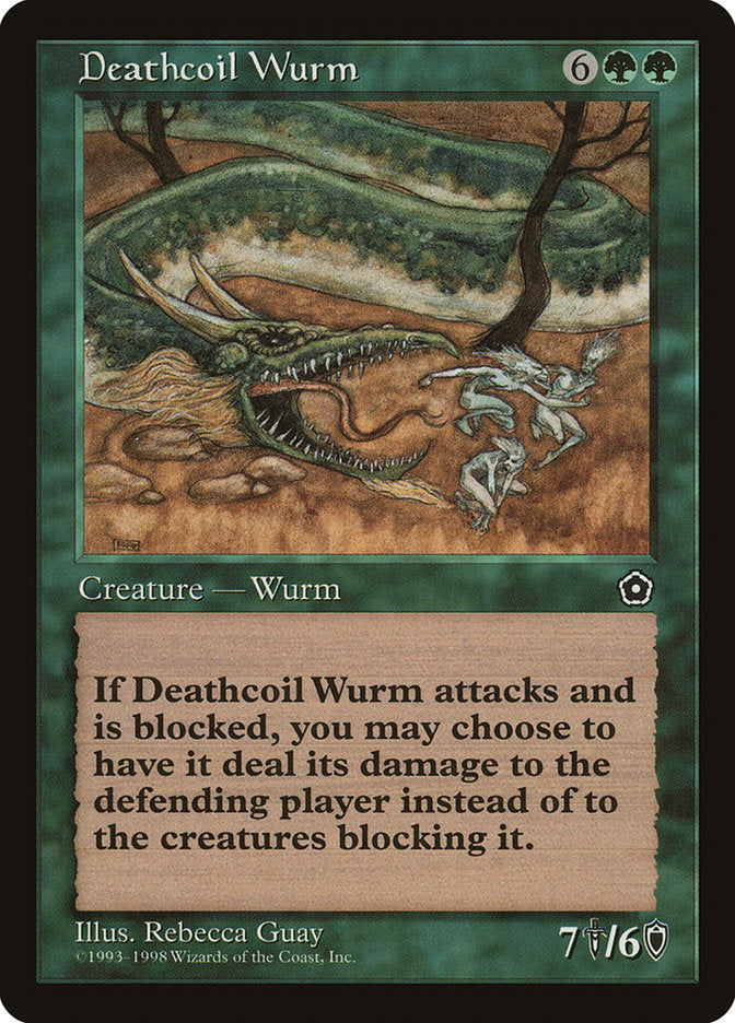 Deathcoil Wurm [Portal Second Age] | L.A. Mood Comics and Games