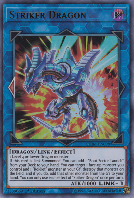 Striker Dragon [CHIM-EN098] Ultra Rare | L.A. Mood Comics and Games