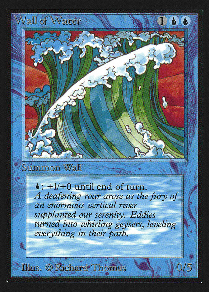 Wall of Water [Collectors' Edition] | L.A. Mood Comics and Games