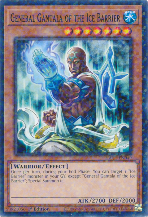 General Gantala of the Ice Barrier (Duel Terminal) [HAC1-EN049] Common | L.A. Mood Comics and Games