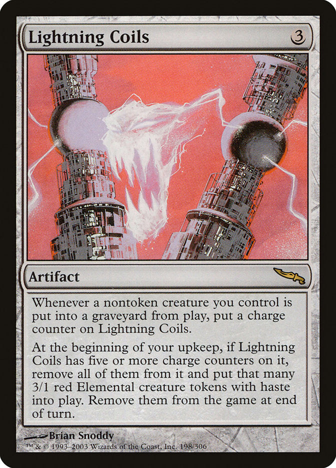 Lightning Coils [Mirrodin] | L.A. Mood Comics and Games